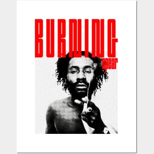 Burning Spear -- Aesthetic Fan Art Design Posters and Art